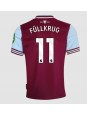 West Ham United Niclas Fullkrug #11 Domácí Dres 2024-25 Krátký Rukáv